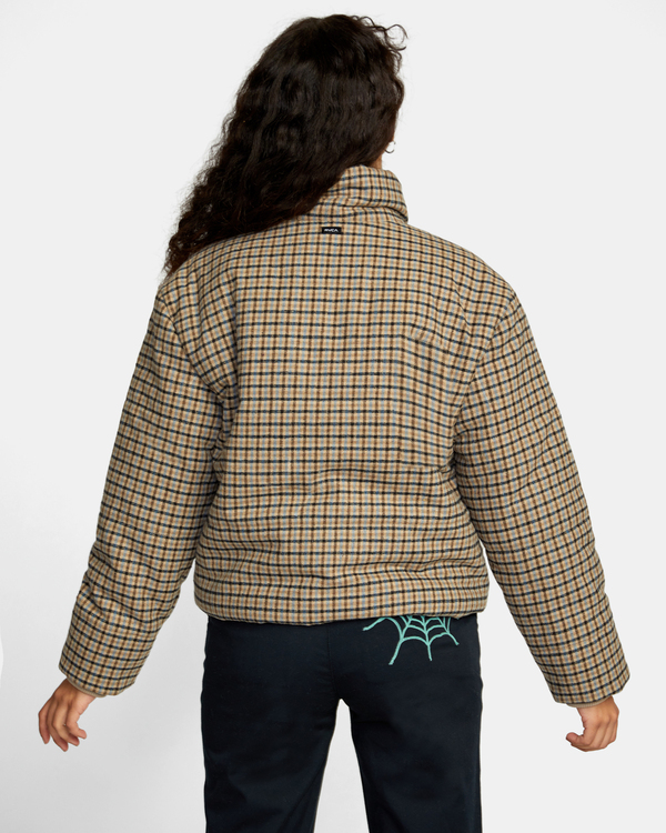 【関税込み】RVCA レディース【STACEY ROZICH】 LOUNGER JACKET 関税込み】RVCA レディース【STACEY ROZICH】 LOUNGER JACKET