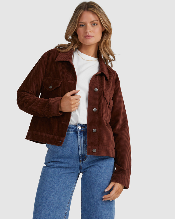 Female corduroy jacket best sale