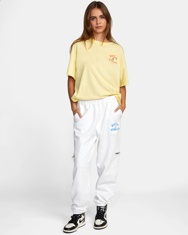 3 Stella Maxwell Cherub Boy Sweats - Tracksuit Bottoms for Women  F3PTRMRVF2 RVCA