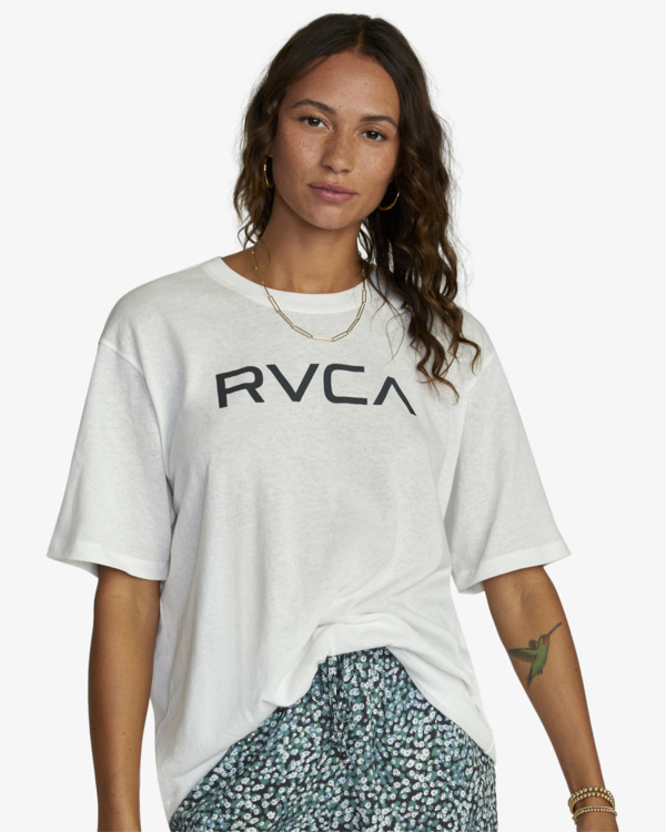 0 Big RVCA Anyday - T-shirt pour Femme Blanc F3SSRCRVF2 RVCA