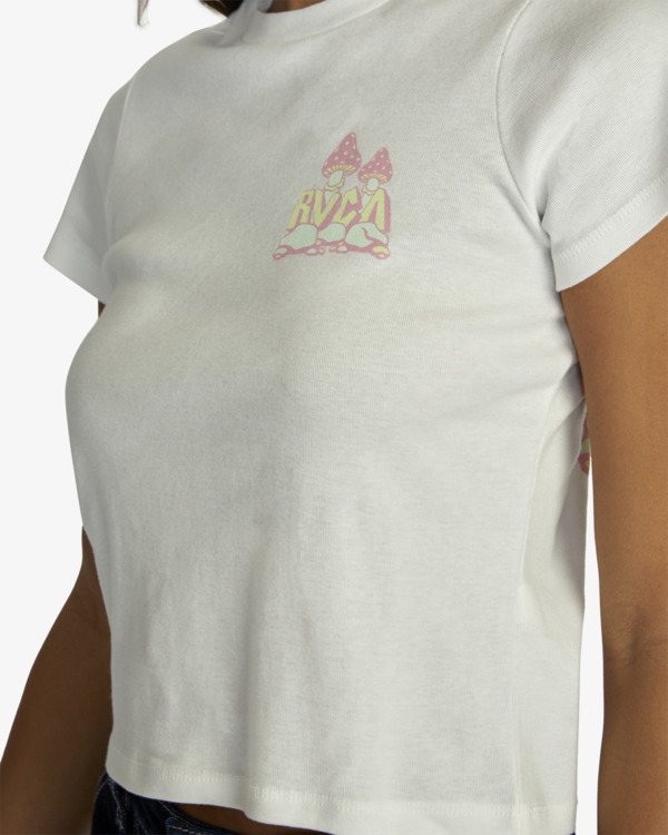 2 Mycelium - T-shirt pour Femme Blanc F3SSRLRVF2 RVCA