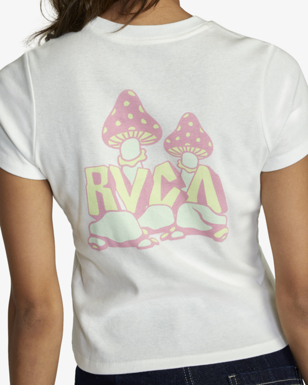 5 Mycelium - T-shirt pour Femme Blanc F3SSRLRVF2 RVCA
