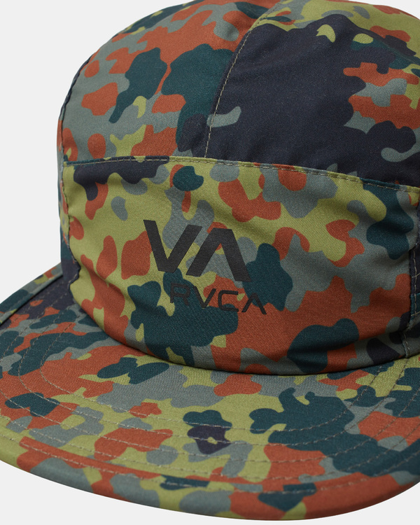 3 Outsider - Strapback Cap Green F4CPMBRVF2 RVCA