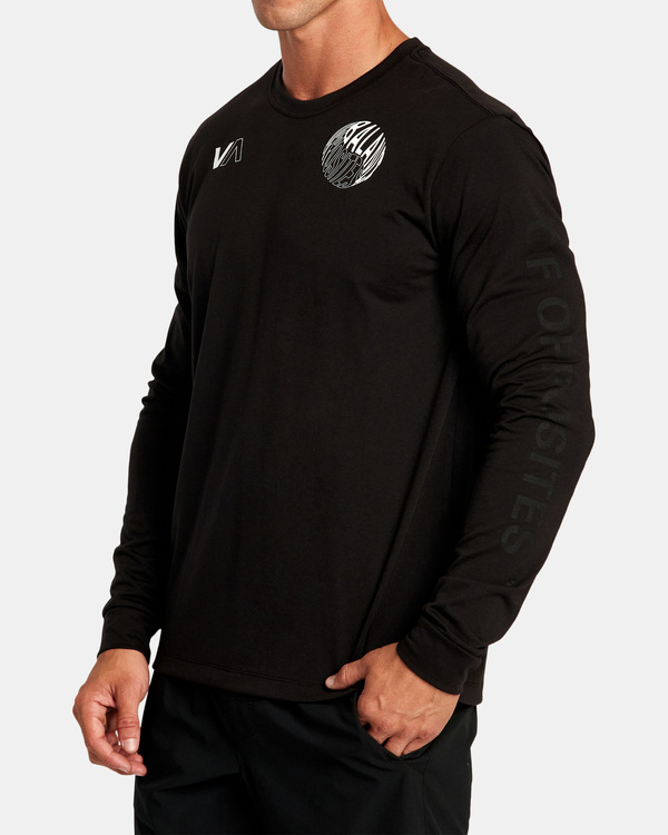 3 Yin Yang Balance - Long Sleeve T-Shirt for Men  F4LSMDRVF2 RVCA