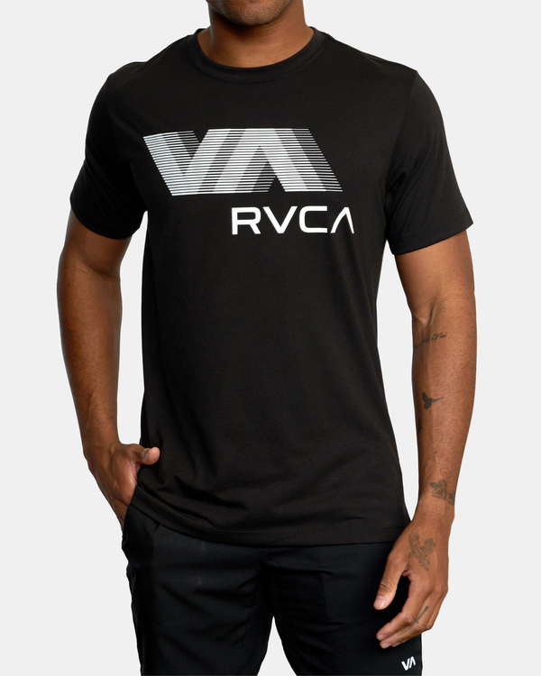 7 VA RVCA Blur - T-shirt pour Homme Noir F4SSMGRVF2 RVCA