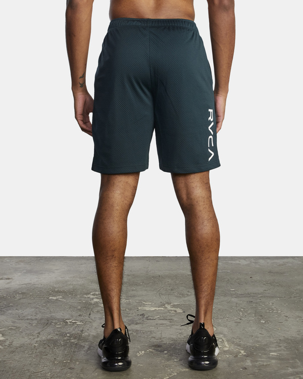 1 VA Mesh 19" - Elasticated Walkshorts for Men Green F4WKMDRVF2 RVCA