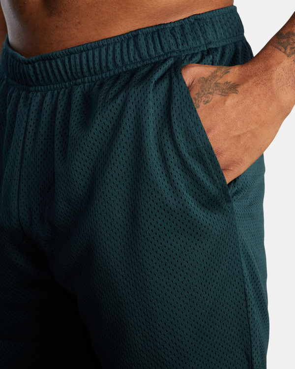6 VA Mesh 19" - Elasticated Walkshorts for Men Green F4WKMDRVF2 RVCA