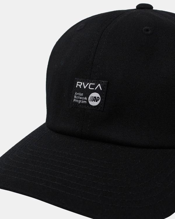 3 Anp Daily - Claspback Cap for Men Black F5CPRERVF2 RVCA