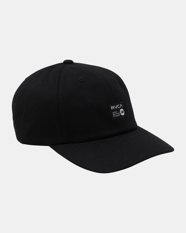 2 Anp Daily - Claspback Cap for Men Black F5CPRERVF2 RVCA