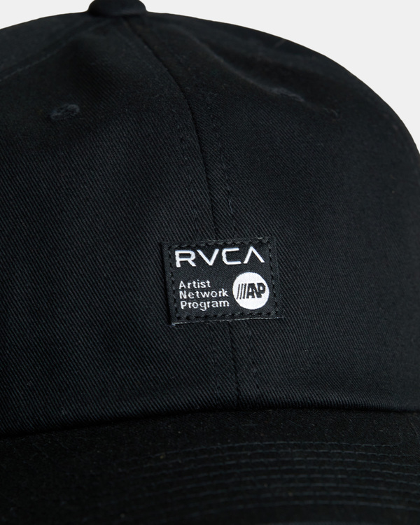 7 Anp Daily - Claspback Cap for Men Black F5CPRERVF2 RVCA