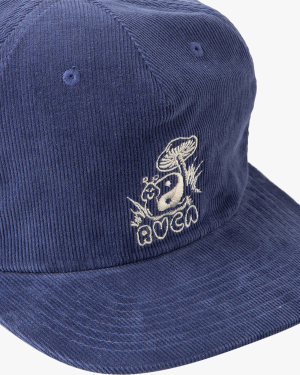 3 Trippy Snail - Claspback Cap for Men Blue F5CPRGRVF2 RVCA