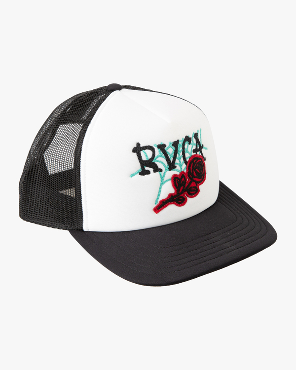 2 Mark Oblow - Trucker Cap for Men White F5CPRMRVF2 RVCA