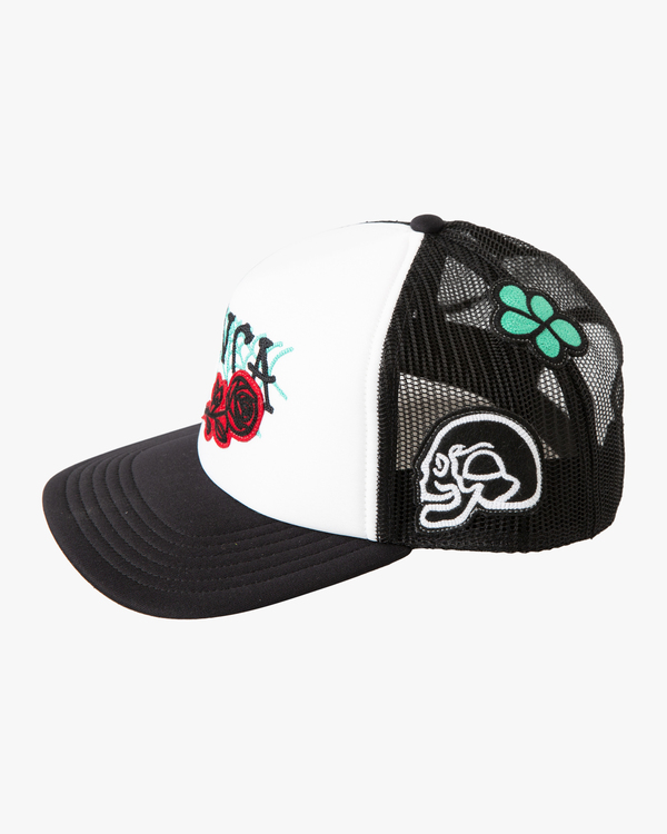 4 Mark Oblow - Trucker Cap for Men White F5CPRMRVF2 RVCA