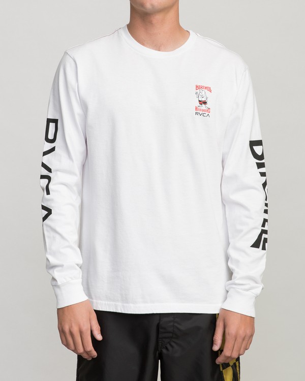 0 COLLAB 02 LS Blanc H1LSBARVP8 RVCA