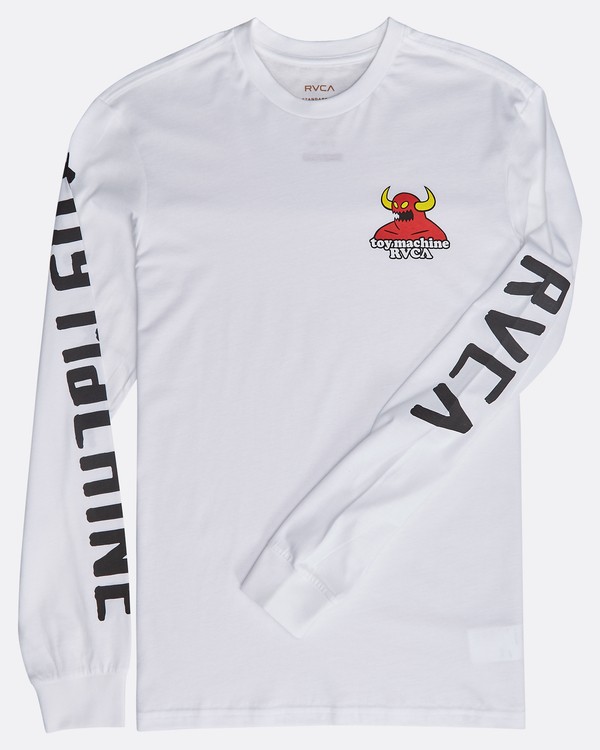 1 SMALL TOY MACHINE LS  H1LSTARVP8 RVCA