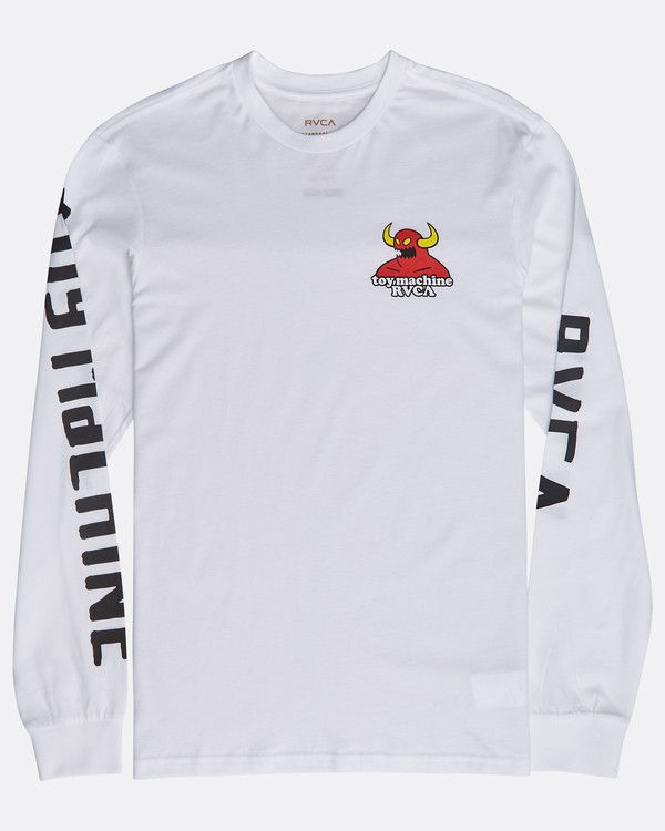 0 SMALL TOY MACHINE LS  H1LSTARVP8 RVCA
