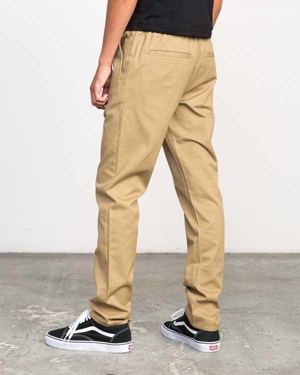 3 A.T. DAYSHIFT ELASTIC PANT II  H1PTRERVP8 RVCA