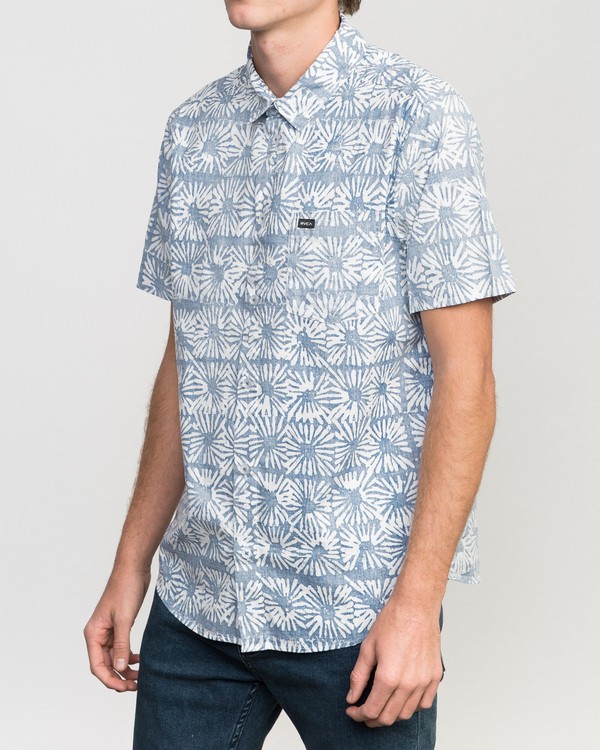 4 FLOWER BLOCK SS  H1SHJFRVP8 RVCA