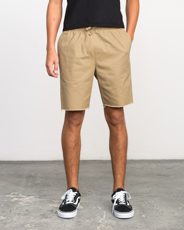 0 A.T. DAYSHIFT ELASTIC SHORT  H1WKRIRVP8 RVCA