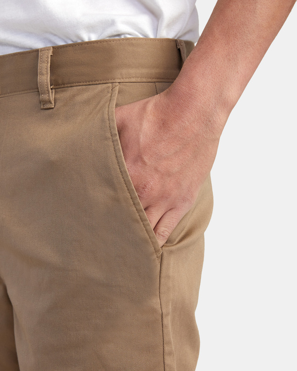 3 Weekend Stretch  - Pantalones cortos elásticos para Hombre Beige H1WKRZRVP8 RVCA