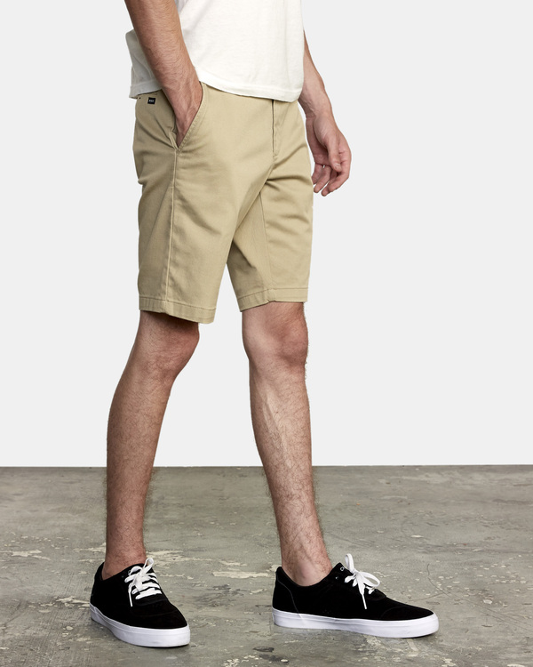 4 Weekend Stretch  - Stretch Shorts f&uuml;r Herren Beige H1WKRZRVP8 RVCA