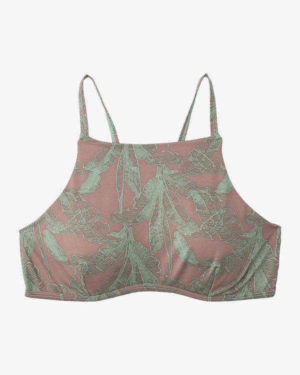 4 PALMER CROP TOP  H3STRMRVP8 RVCA
