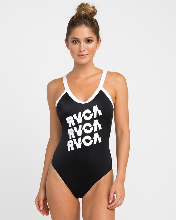 0 REAL TALK ONE PIECE  H3SWRORVP8 RVCA