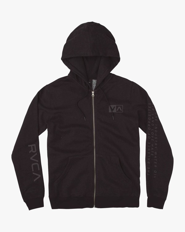 0 BALANCE REFLECT ZIP  H4ZHRARVP8 RVCA