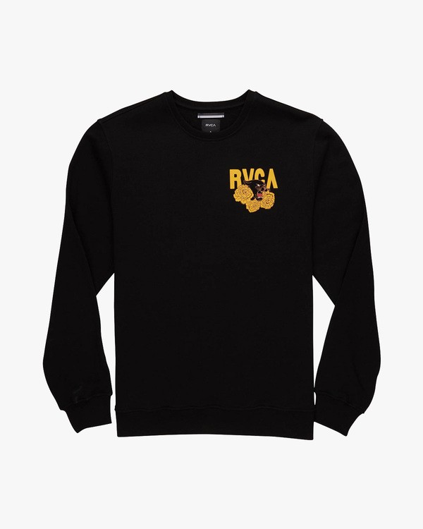 1 PANTHER N ROSES CREW  L1CRRERVF8 RVCA