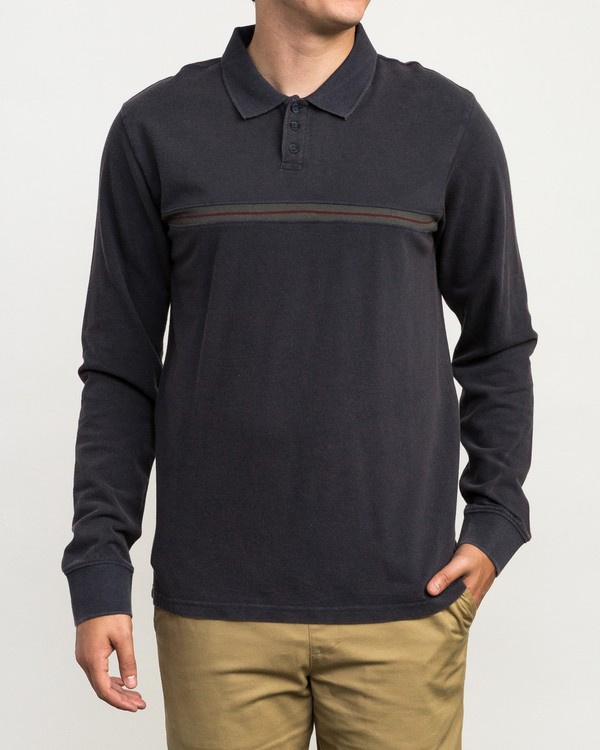 1 AR LS POLO  L1KTRHRVF8 RVCA