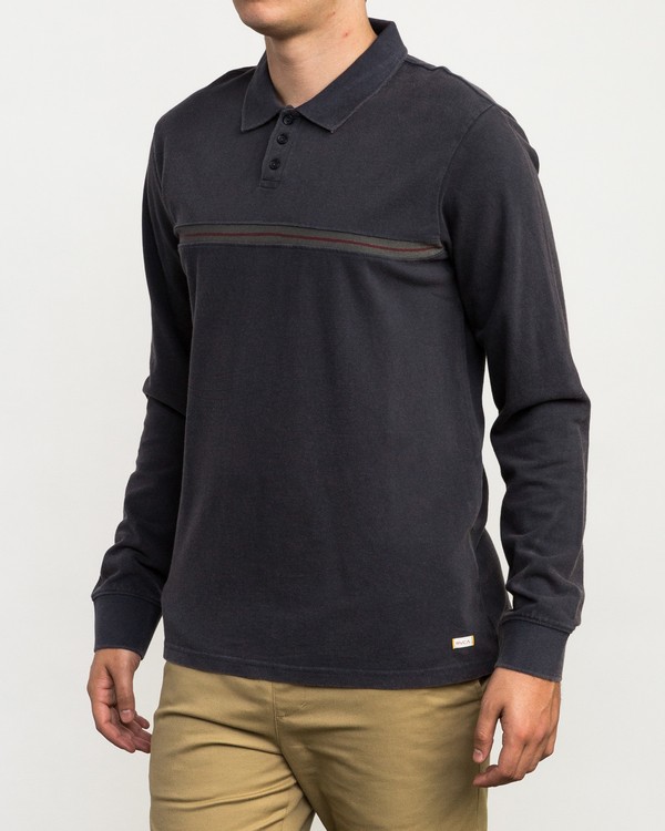 3 AR LS POLO  L1KTRHRVF8 RVCA
