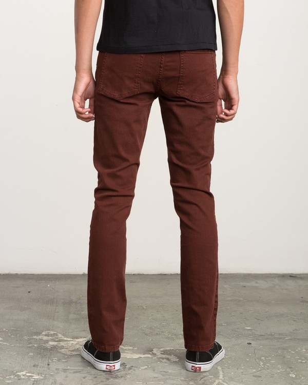 1 DAGGERS PIGMENT DENIM  L1PNRFRVF8 RVCA