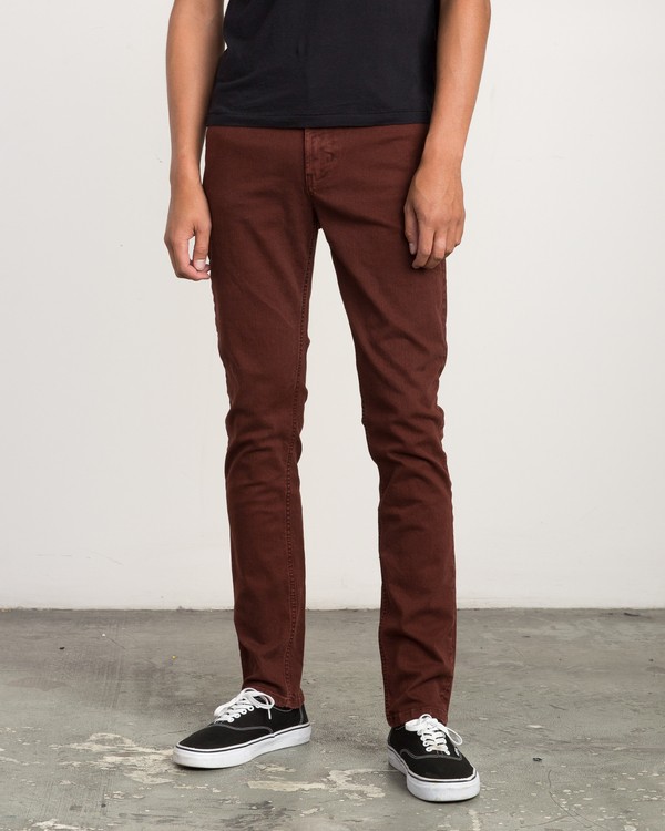 0 DAGGERS PIGMENT DENIM  L1PNRFRVF8 RVCA