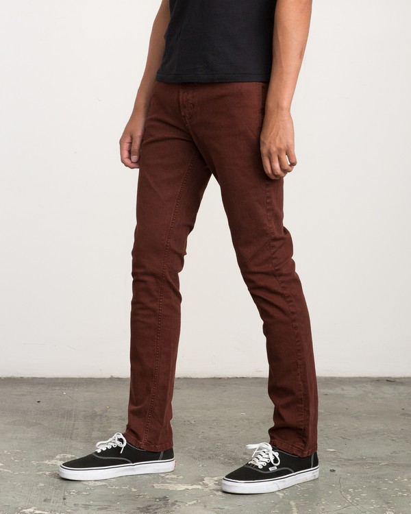 2 DAGGERS PIGMENT DENIM  L1PNRFRVF8 RVCA