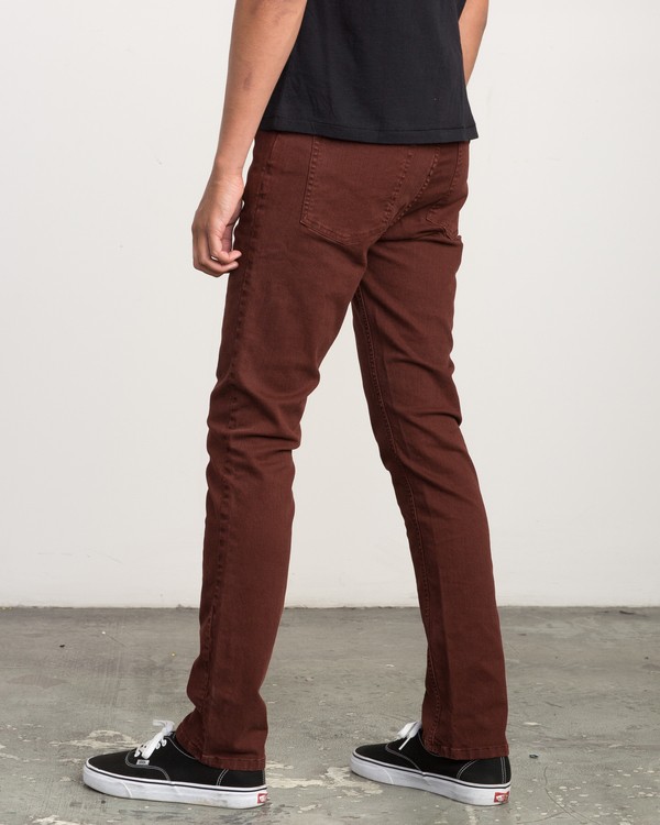 3 DAGGERS PIGMENT DENIM  L1PNRFRVF8 RVCA