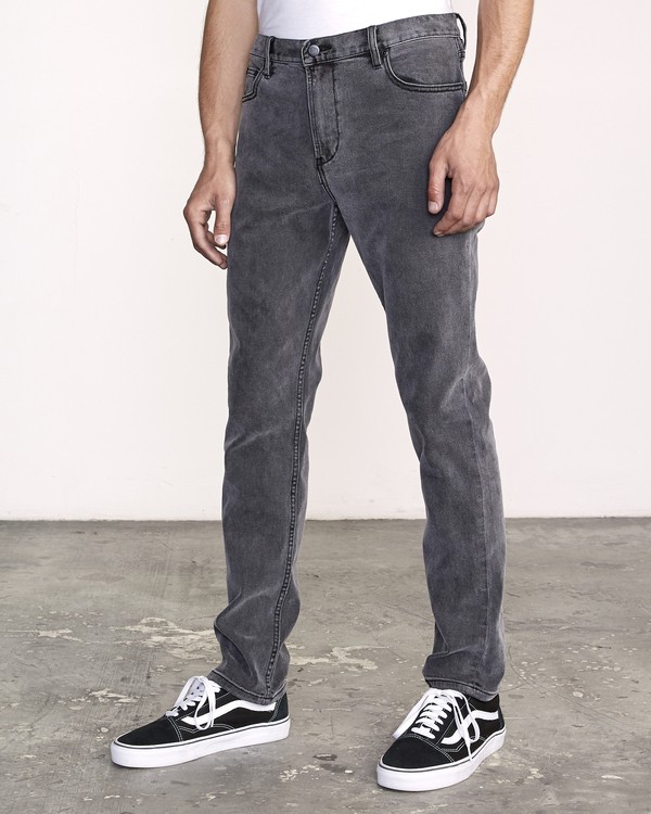 2 Daggers Denim - Pantalones vaqueros con corte ajustado para Hombre Gris L1PNRJRVF8 RVCA