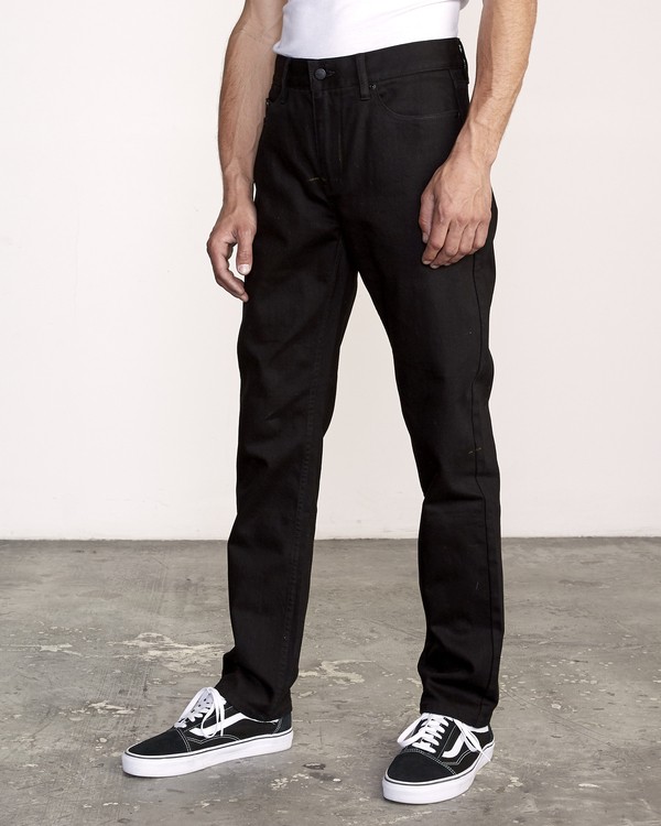 2 Daggers Denim - Slim Fit Denim Jeans for Men Black L1PNRJRVF8 RVCA