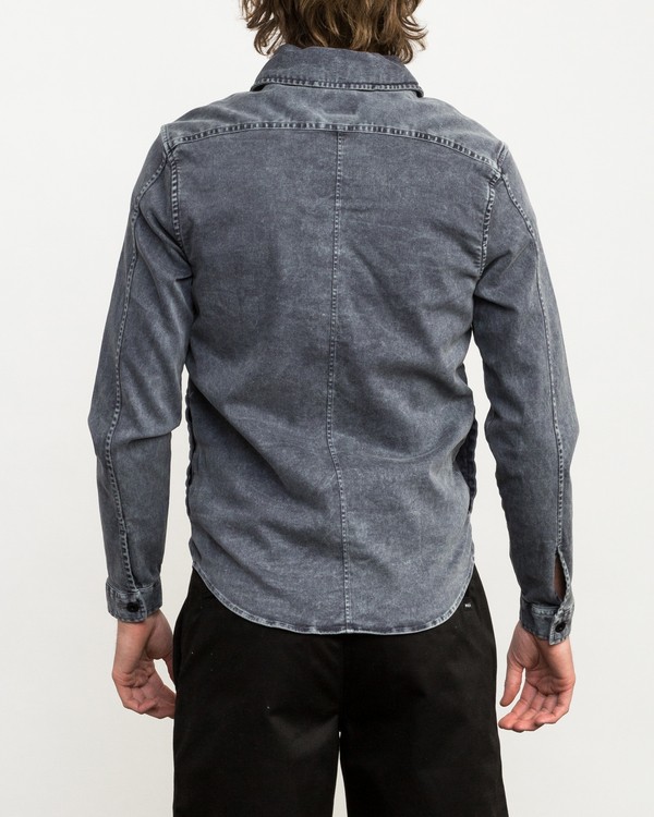 2 DO RIGHT SHIRT JACKET  L1SHRERVF8 RVCA