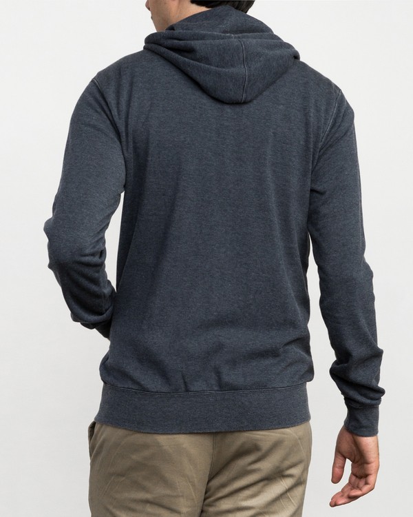 1 FOXHOLE ZIP Blue L1ZHRFRVF8 RVCA