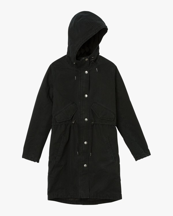 3 HIGHLANDS PARKA  L3JKRDRVF8 RVCA