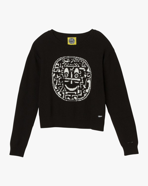 2 SMILES SWEATER  L3JPRCRVF8 RVCA