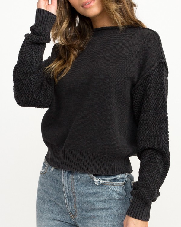 2 EXPOSED SWEATER  L3JPRGRVF8 RVCA