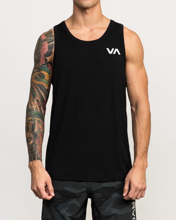 0 VA VENT SLEEVELESS TOP  L4KTMCRVF8 RVCA