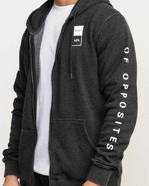 3 VA GUARD FLEECE HOODIE  L4ZHMARVF8 RVCA