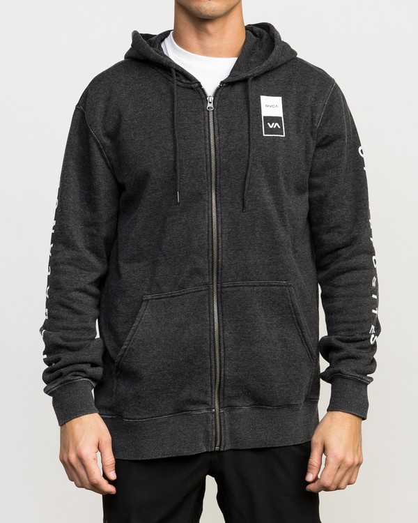 5 VA GUARD FLEECE HOODIE  L4ZHMARVF8 RVCA