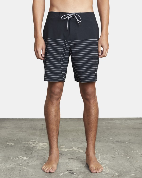 1 Curren Caples - Short de bain pour Homme Noir M1031RCT RVCA