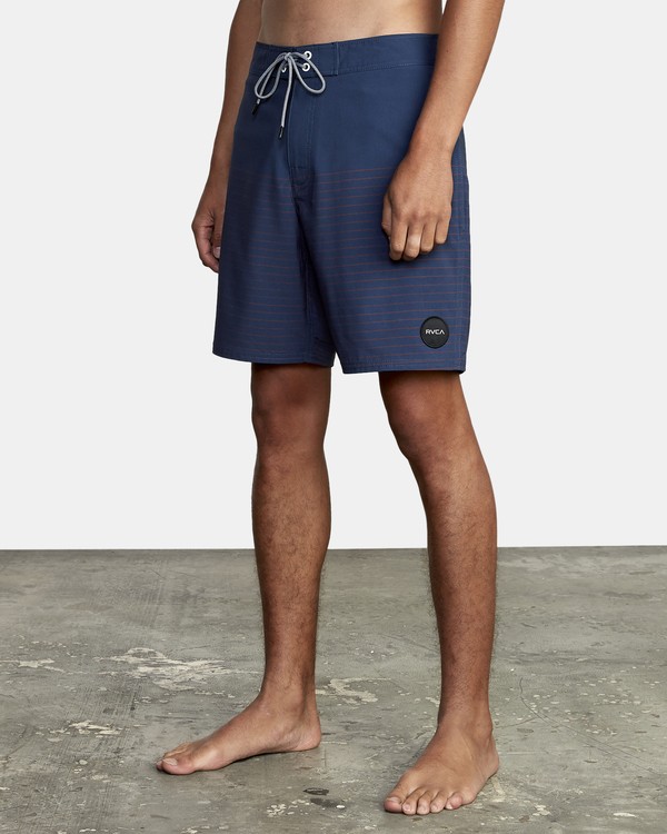 4 Curren Caples - Bermuda da bagno da Uomo Blue M1031RCT RVCA