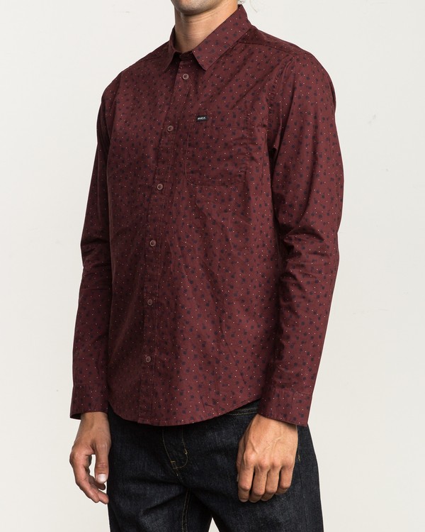 4 VU PRINT LS  M1SHRARVW8 RVCA