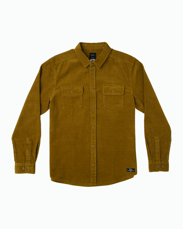 0 CAMPBELL CORD LS  M1SHRBRVW8 RVCA