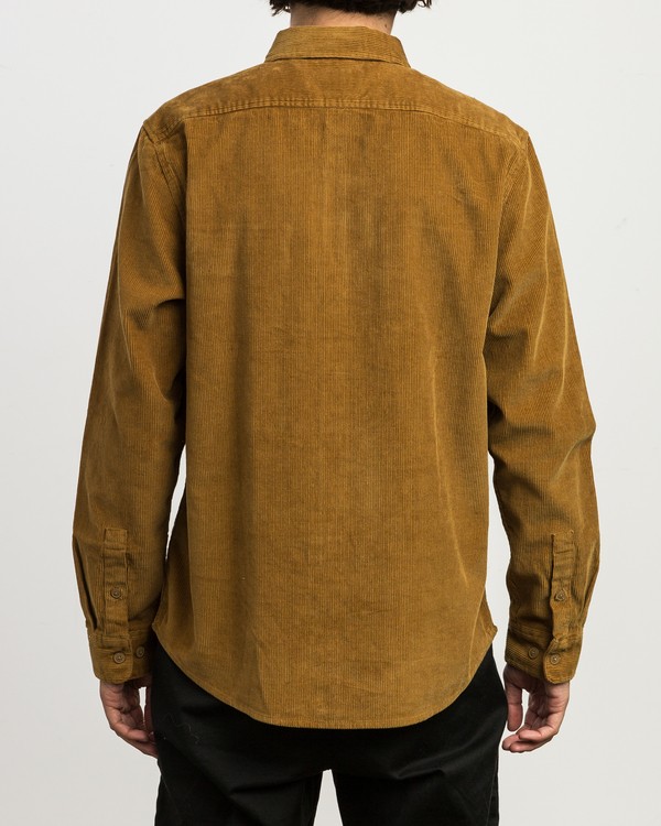 2 CAMPBELL CORD LS  M1SHRBRVW8 RVCA